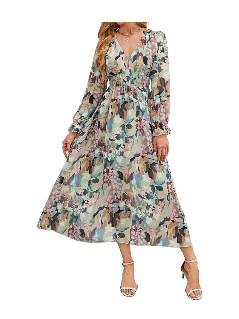 Floral Summer Maxi Dress